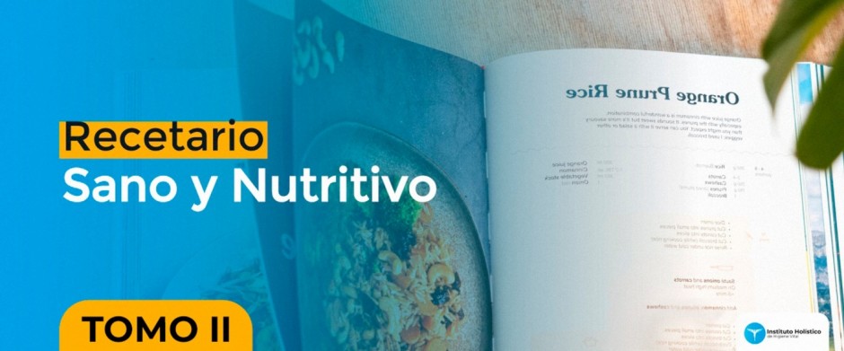 Recetario Sano y Nutritivo Instituto Holístico - Tomo II